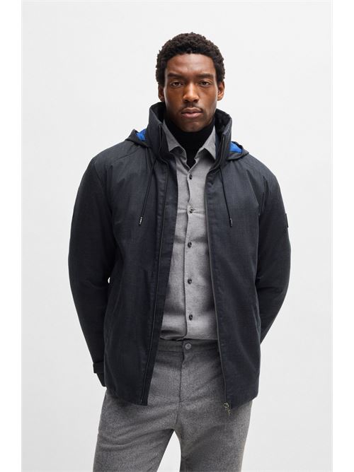 Blue rain jacket BOSS | 50524227 P-CRANMER.404